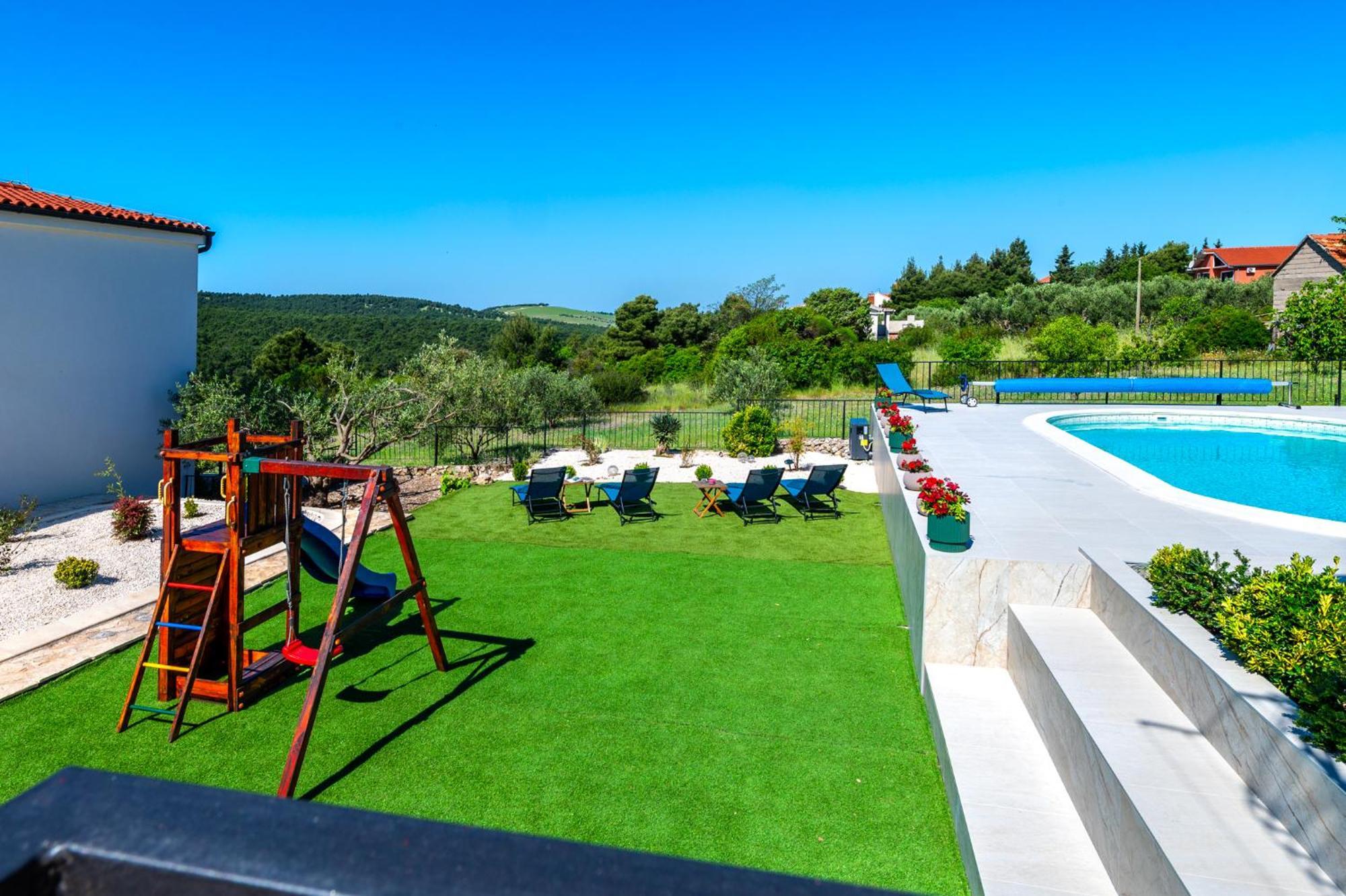 Villa Plenca - Heated Pool ! Šibenik Extérieur photo